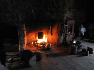 Early American Hearth (Photo, Thomas Deitner)